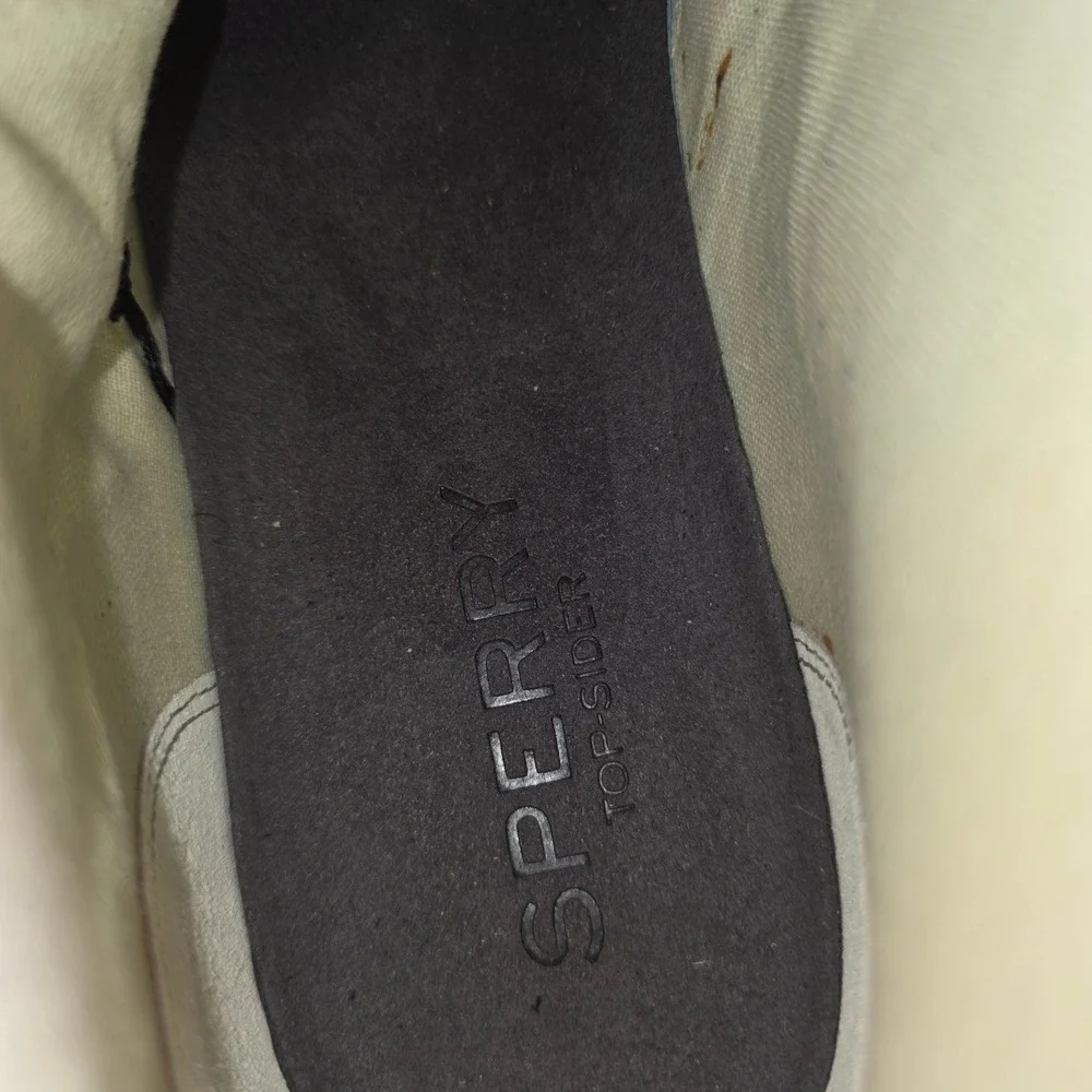 Sperry Top-Sider Chukka Boots Black Leather Sneakers Mens 13 NEW